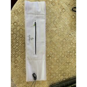 FlipBelt Runners Belt, White, Size Large